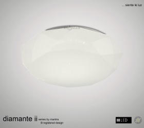 Diamante II Ceiling Lights Mantra Flush Fittings Diamante II Ceiling Lights Mantra Flush Fittings